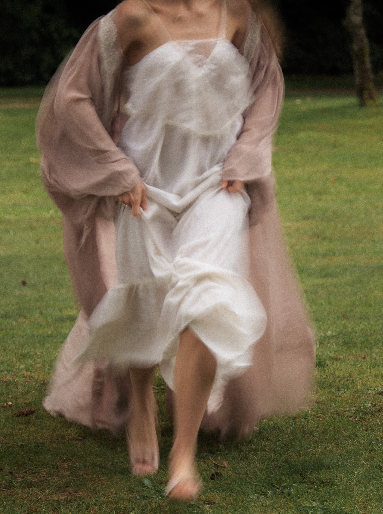 Soft motion portrait detail